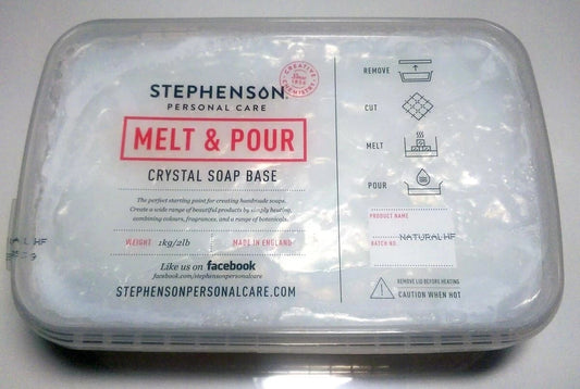 Crystal HF. Sapone Trasparente Naturale. Base Melt and Pour 13,90 €