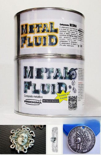 Metal Fluid METALLO BIANCO. Per colate a freddo senza fusione
