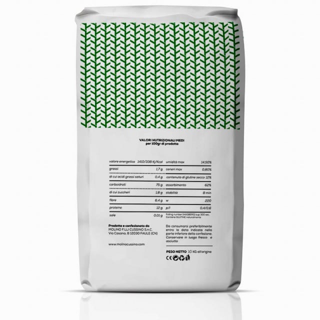 FUTURA Verde Tipo 1. W 220. Speciale per Pizza, Pane e Focaccia