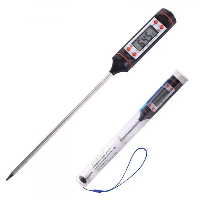 Termometro per Cera e Candele con sonda di 15 cm