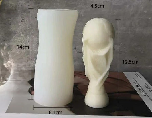 Coppa del Mondo di Calcio di 12.5 x 4.5 cm. Stampo in silicone anche per Candele