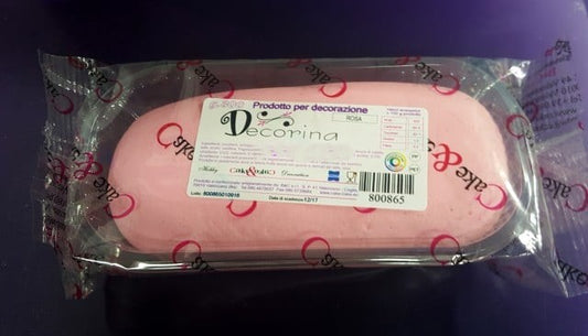 Gum Paste Rosa 300 gr. per Fiori. Decorina Vip