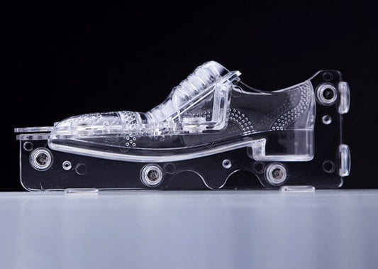 Elegante Scarpa Uomo. Doppio Stampo 3/D per Cioccolato in policarbonato rigido