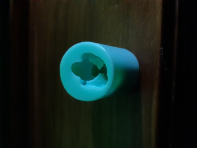 Neonato appoggiato. Stampo in silicone anche per Candele