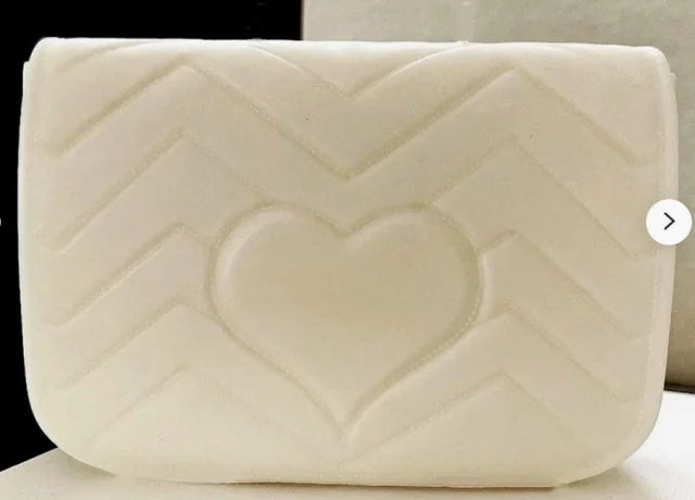 Stampo MEDIUM Borsetta GUCCI classica di 12 cm. Stampo in silicone anche per Candele