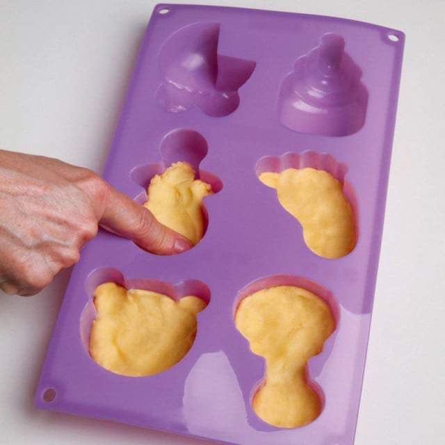 Nascita Baby. Grande Stampo in silicone con tante forme