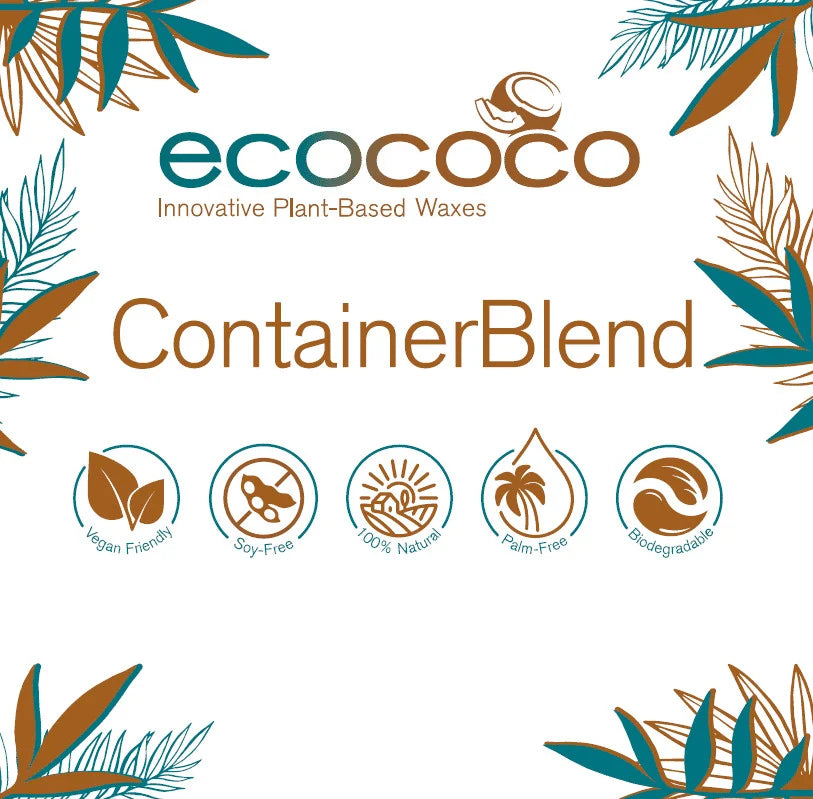 EcoCoco per Contenitori Cera di Cocco per Candele. WORLD PRODUCTS SHOP.