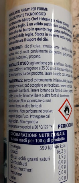 Spray Staccante. 500 ml. Anche per Stampi Candele