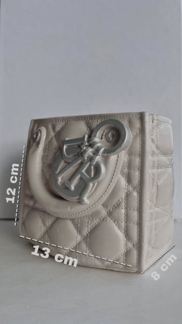 Vaso Dior di 15.5 cm. Stampo in silicone