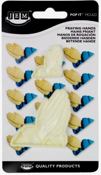 Mani che Pregano. Stampo Tagliapasta Jem. Praying Hands
