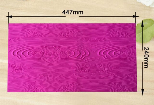 Venature Legno. Grandissimo Stampo in silicone. Bordo 447 x 240 mm