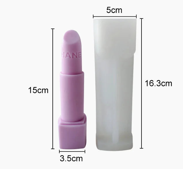 Rossetto Dior Givenchy e YSL. Stampo in silicone anche per Candele