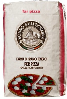 FARPIZZA ROSSA. Pizza. Lunga lievitazione. W 390. S. Farina Tipo 00. Molino Dallagiovanna