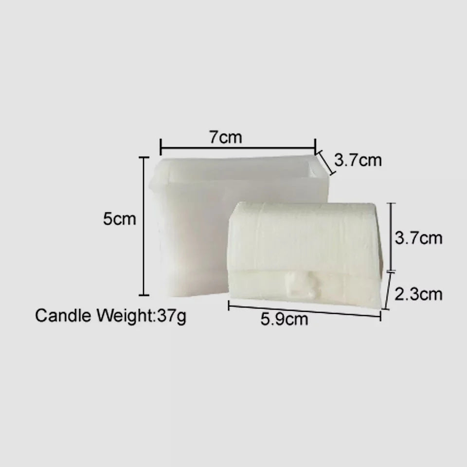 Mini Borsetta Balenciaga. Stampo in silicone anche per Candele