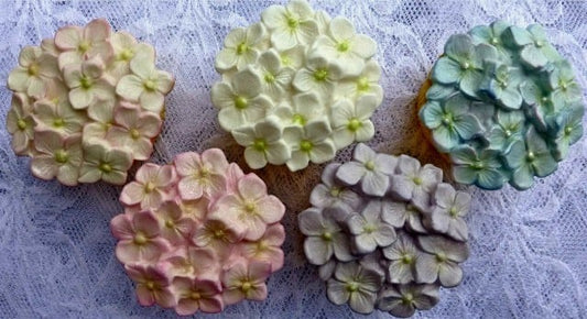 Ortensia o Idrangea. Stampo Bordo in silicone