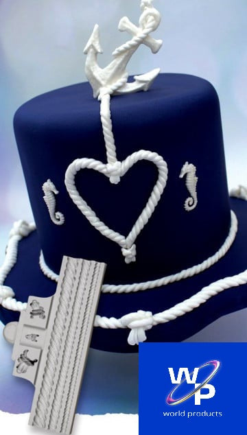 Corda e Nodi Mare per Bordo. Stampo in silicone