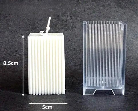 Colonne Vasi Bicchieri e Capitello. Set di 9 Stampi in Acrilico Trasparente anche per Candele