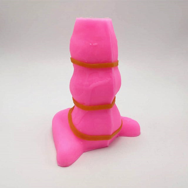 Ragazza Sexy 12 cm con cuffiette. Stampo in silicone anche per Candele