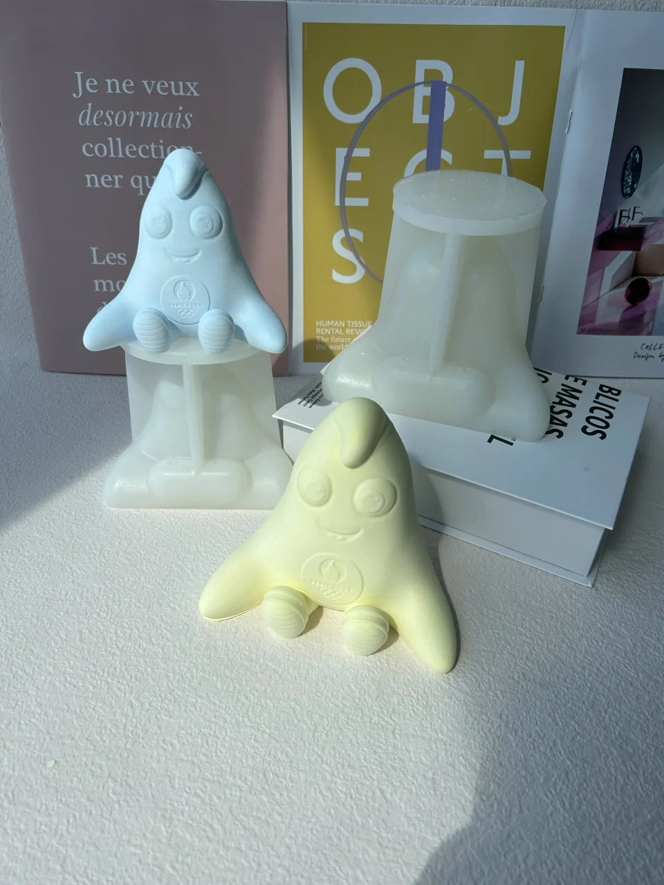 Phryge. Mascotte Olimpiadi Parigi Francia. Stampo in silicone