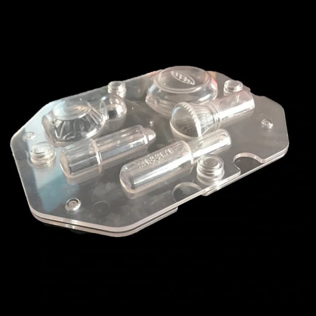 Barbie. Rossetto Profumo Cipria. Grande doppio Stampo Makeup