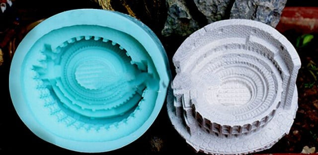 Colosseo di Roma. Spettacolare grande stampo