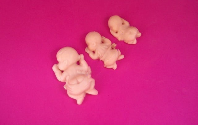 3 Neonati di varie misure