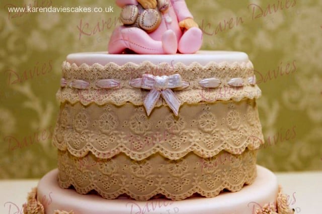 Emily Lace bordo Pizzo in silicone Originale Karen Davies