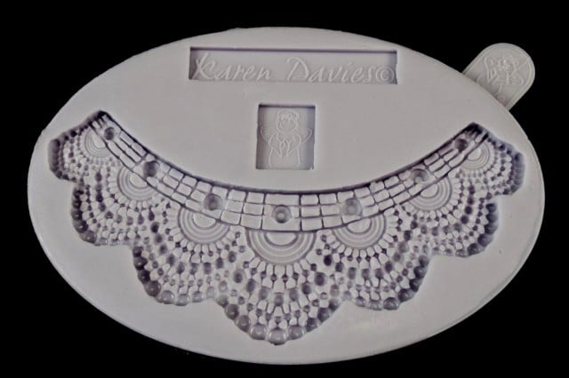 Art Deco Filigree. Bordo Pizzo in silicone