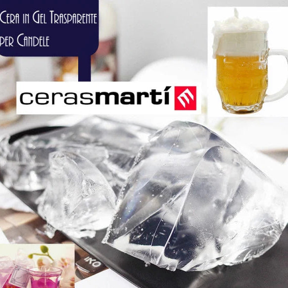 Cera in Gel per Candele. WORLD PRODUCTS SHOP.