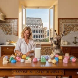 Latte d'Asina Sapone Bianco. 1 Kg. Base Melt and Pour