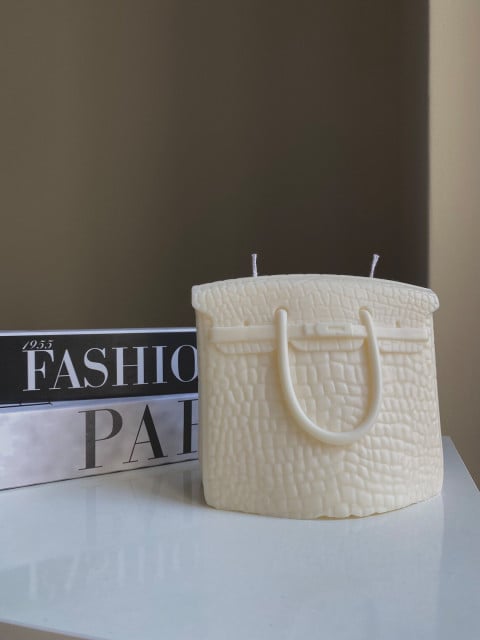 Stampo Large Borsetta Birkin Hermes Coccodrillo di 17 cm. Stampo in silicone anche per Candele