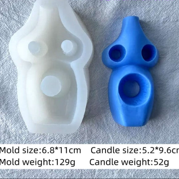 Bellissime e Uniche Bottiglie Stile Coreano. Set di 4 Stampi in silicone anche per Candele