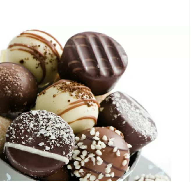 cioccolatini,gusti a scelta,artigianali,fatti a mano, materie prime di qualità.World products shop.