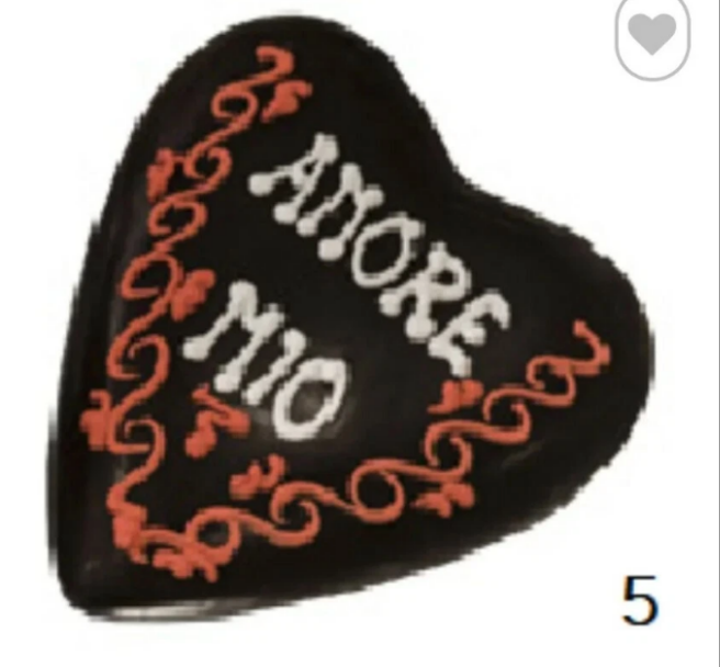 Cuore croccante dolce emozione.World products shop.