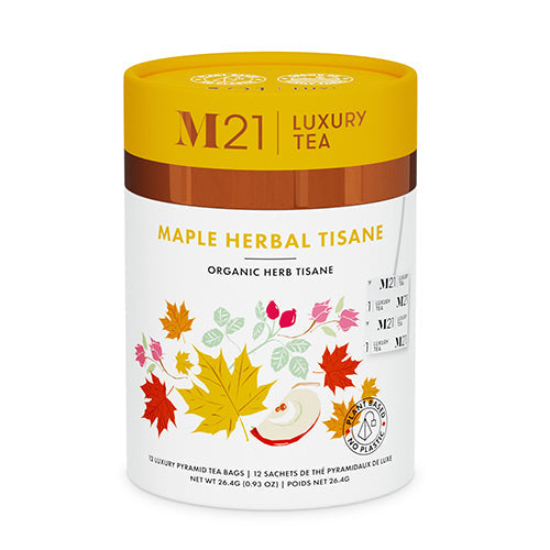 Maple Luxury Herbal Tea - 12ct Luxury Canister