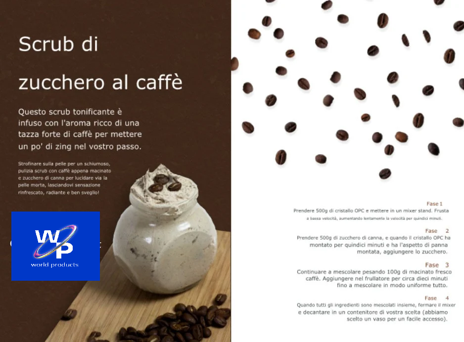 Schiuma Burro da bagno cosmetica. Melt and Pour Crystal OPC