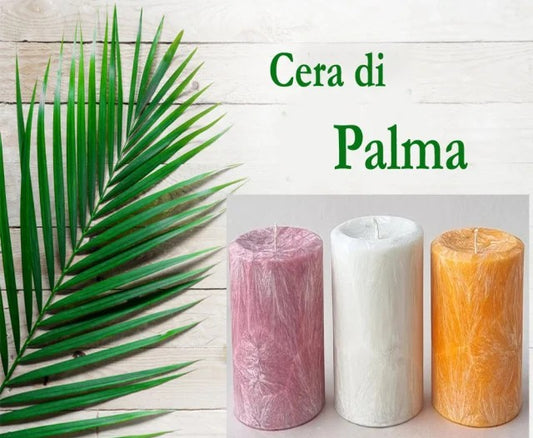 Cera di Palma per Candele in Stampi e Contenitori. 1 Kg