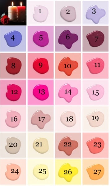 Mill. Coloranti NATURALI per Candele in oltre 60 tonalità