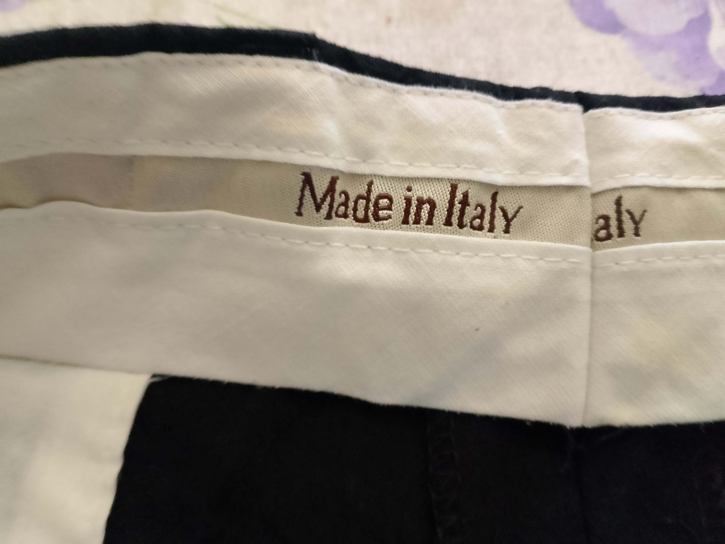 Pantaloni Uomo. Neri Eleganti.Tg 54.pura lana vergine.Gianni Verdelli by Marzotto.