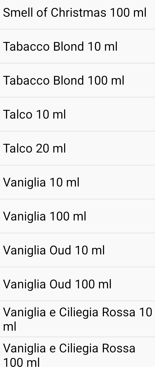 Fragranze per Candele 10 - 20 - 50 - 100 ml