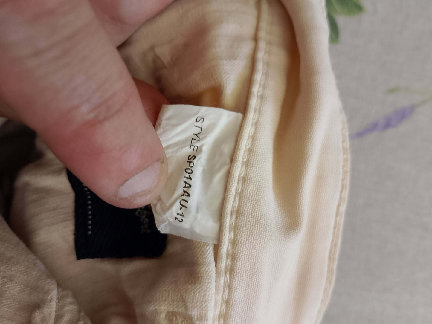 Pantaloni cotone Siviglia. beige Originali. NUOVI.         Tg 52/54