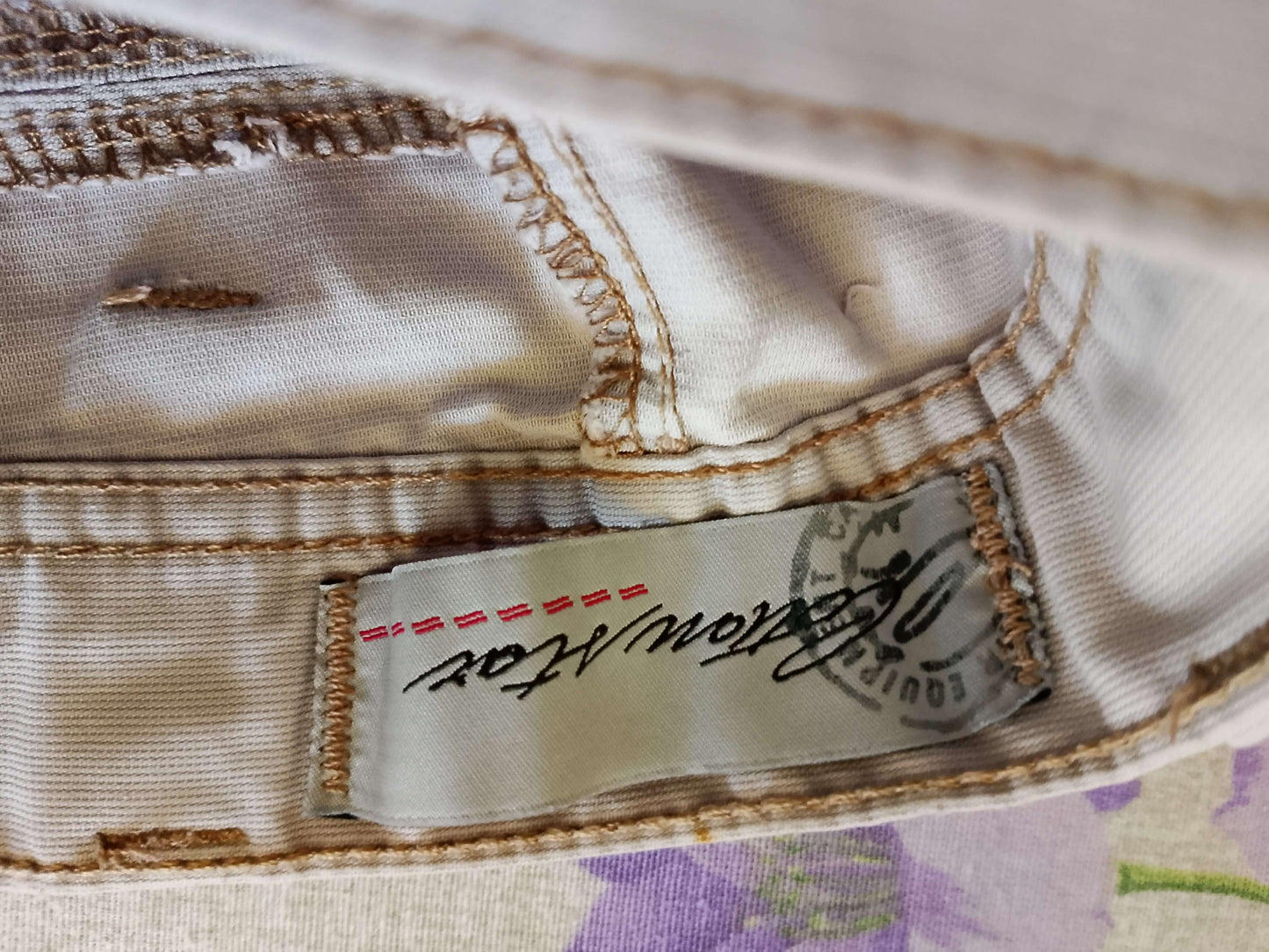 Pantalone Uomo.BEIGE. Pantaloni Eleganti. Tg54