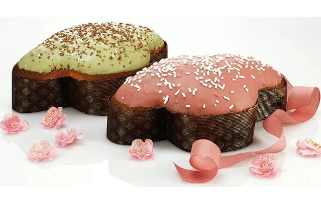 DUE COLOMBE UN UOVO DI PASQUA DA 250 GRAMMI OMAGGIO. World products shop.