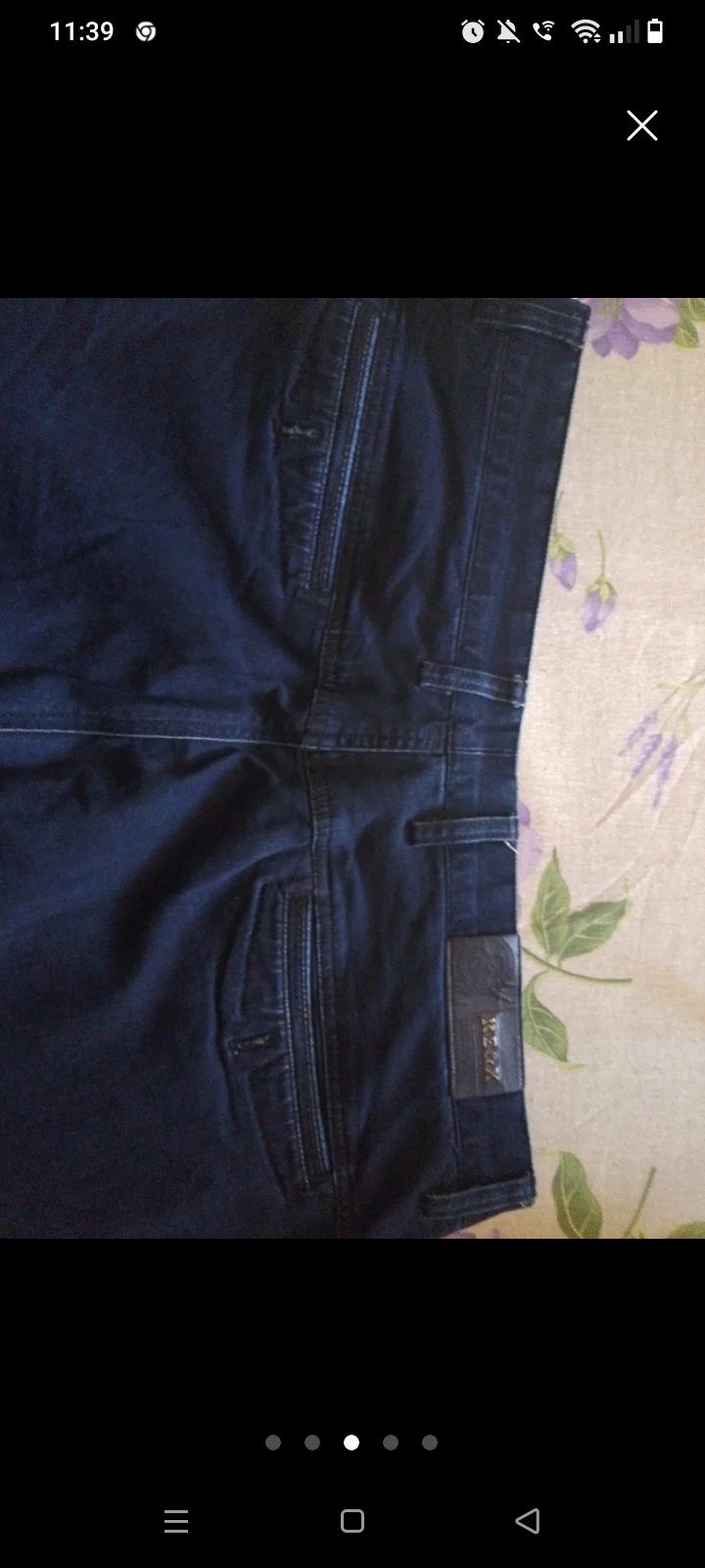 JEANS CASUAL REeX.       Blu scuro.Misura 52/L. Unisex.