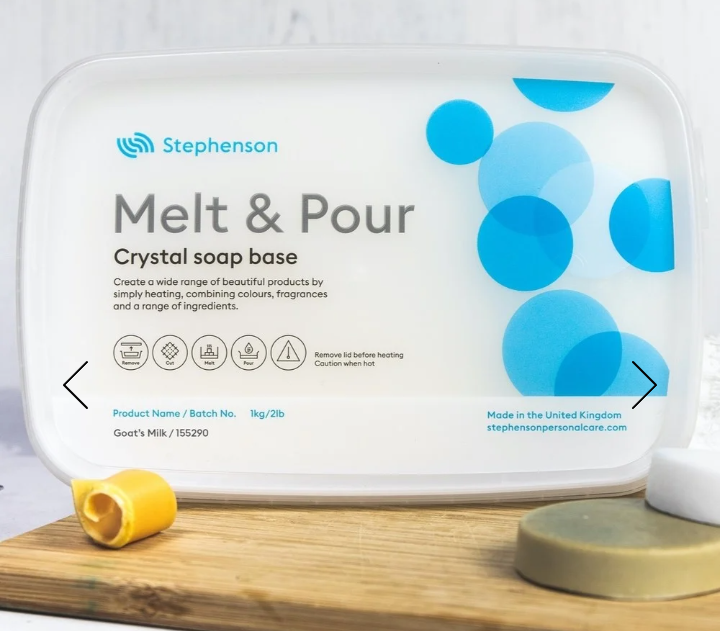 Latte di Capra. Sapone Bianco. Base Melt and Pour